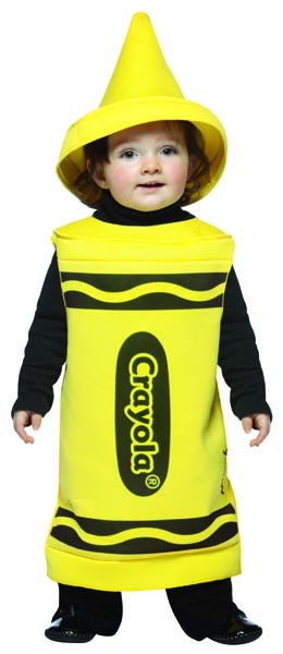 Crayola Yellow Crayon Costume - Click Image to Close