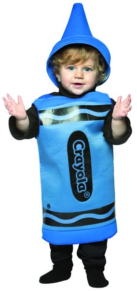 Crayola Blue Crayon Costume - Click Image to Close