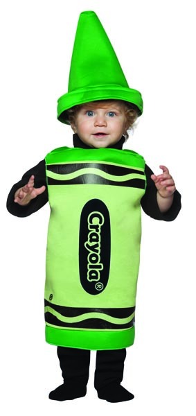 Crayola Green Crayon Costume - Click Image to Close