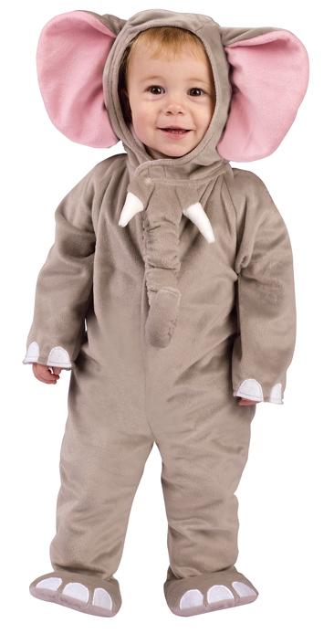 Cuddly Elephant Infant Costume - Click Image to Close