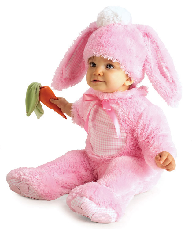 Precious Pink Rabbit Costume