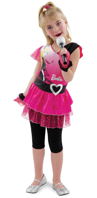 Rockin' Diva Barbie Toddler/Child Costume - Click Image to Close