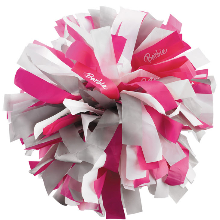 Barbie Cheerleader Pom Poms - Click Image to Close