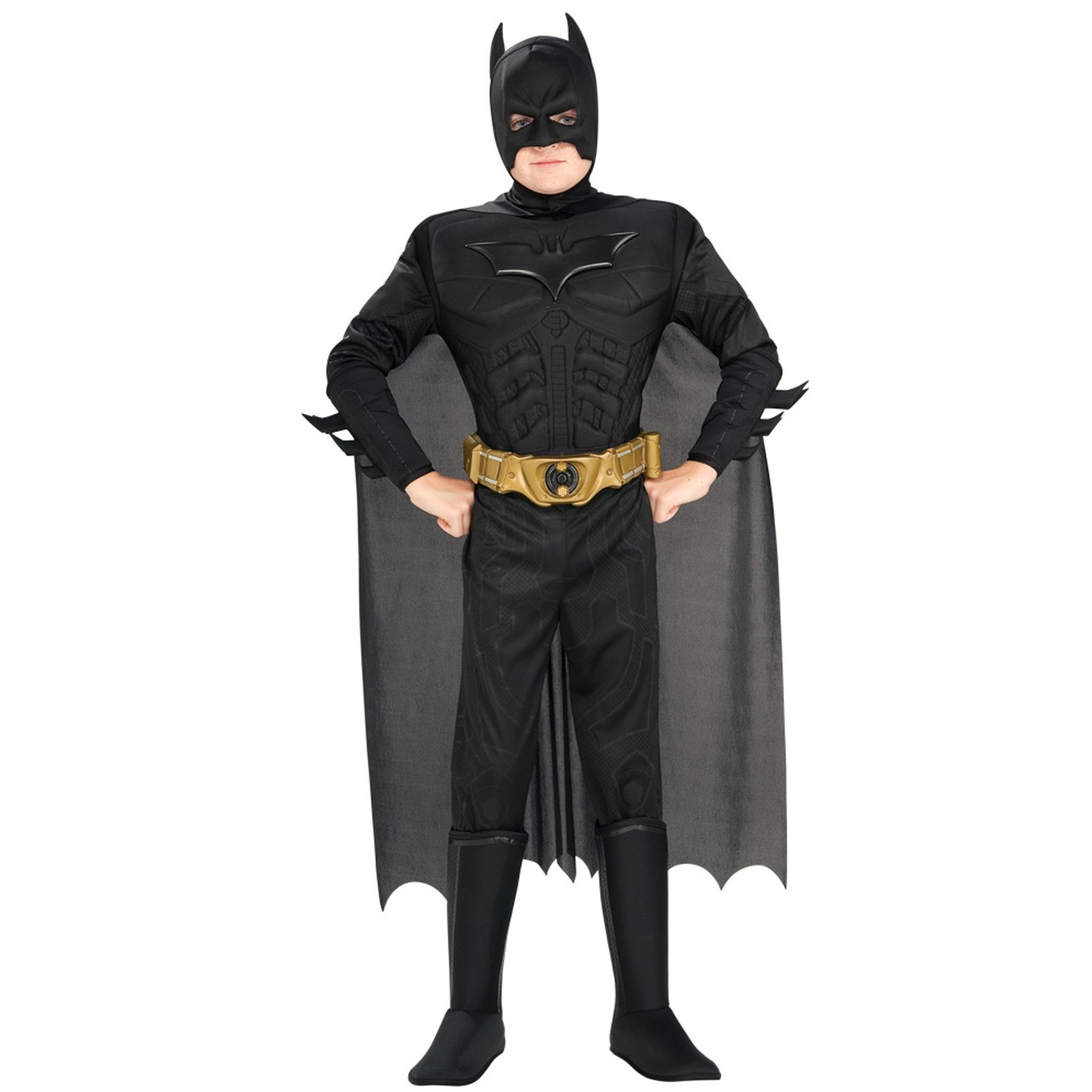 Batman Dark Knight Deluxe Muscle Chest Batman Child Costume - Click Image to Close