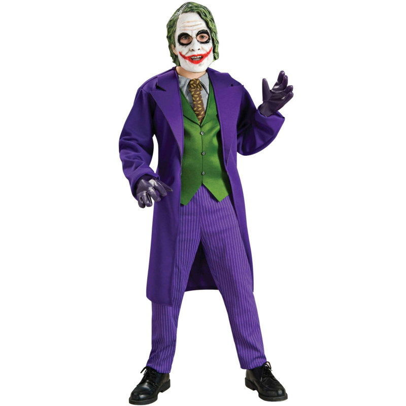 Batman Dark Knight Deluxe The Joker Child Costume - Click Image to Close