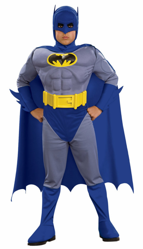 Batman Brave & Bold Deluxe M/C Batman Toddler/Child Costume - Click Image to Close