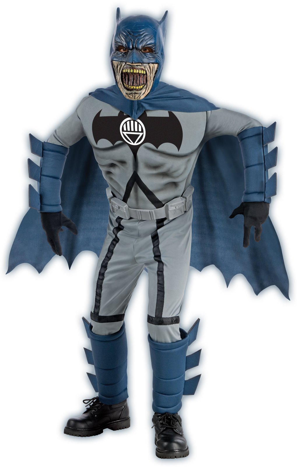 DC Comics Blackest Night Deluxe Zombie Batman Child Costume - Click Image to Close