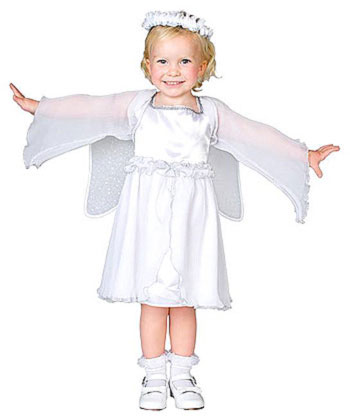 Heaven Sent Angel Toddler Costume - Click Image to Close