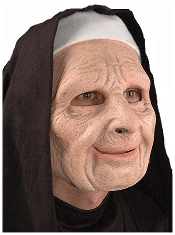 The Town Scary Nun Mask - Click Image to Close