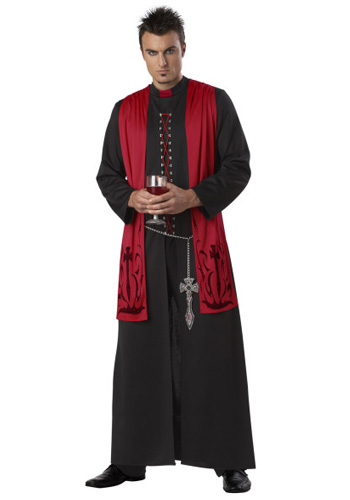 Sinister Minister Costume - Click Image to Close