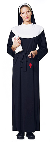 Classic Nun Costume - Click Image to Close