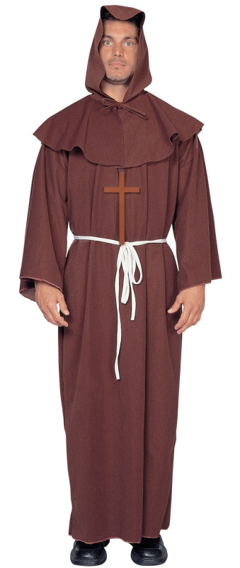 Monk Adult Costume - Click Image to Close