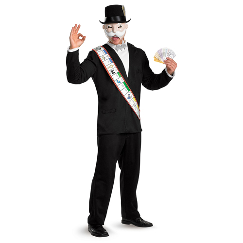 Mr. Monopoly Deluxe Adult Costume - Click Image to Close