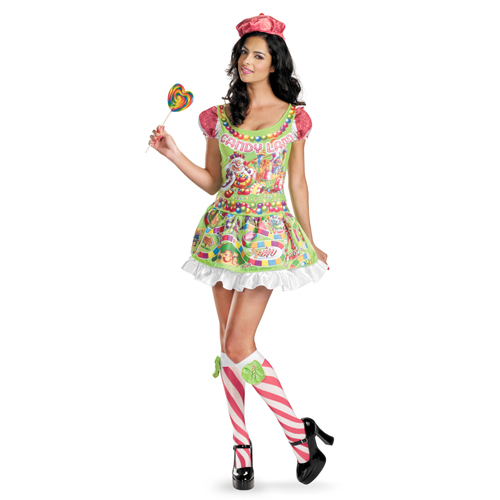 Sassy Candyland Girl Deluxe Adult Costume