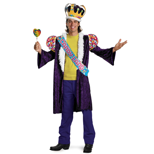 Candyland King Deluxe Adult Costume - Click Image to Close