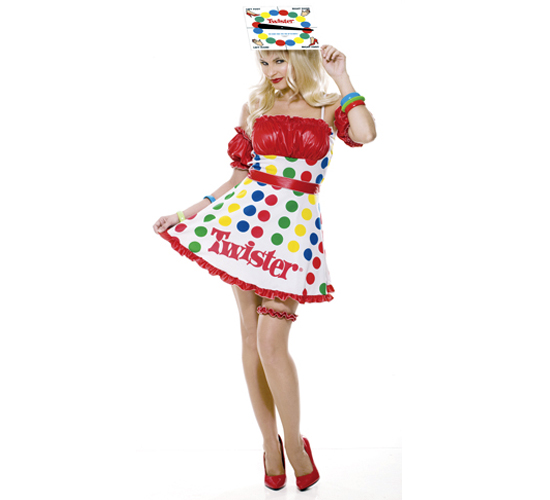 Sexy Twister Game Adult Costume - Click Image to Close