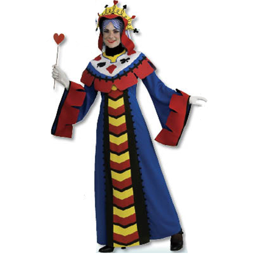 Playing Card Queen Adult Costume - Click Image to Close