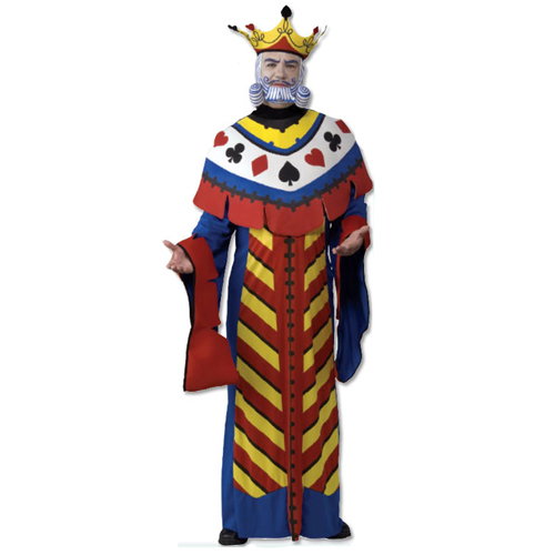 Playing Card King Adult Costume - Click Image to Close