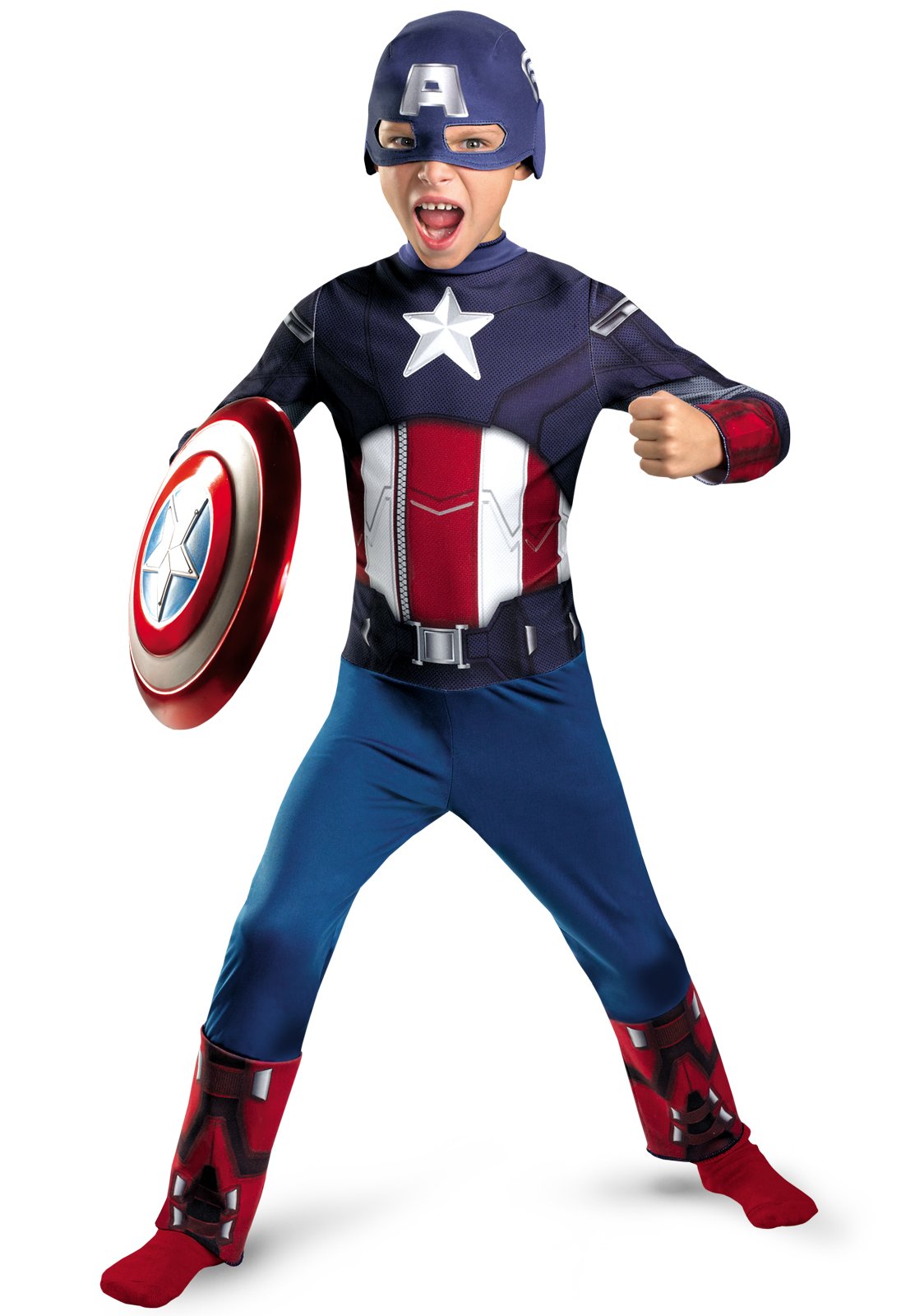 The Avengers Captain America Classic Child Costume - Click Image to Close