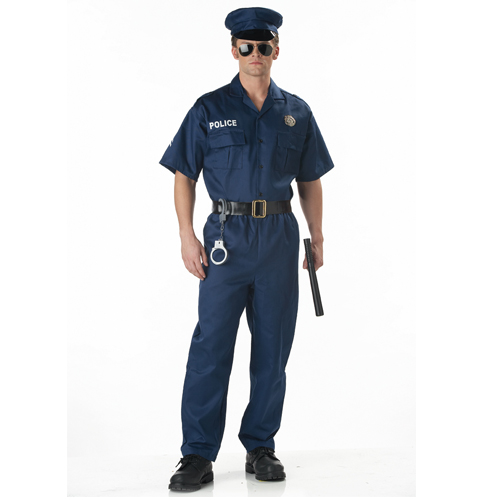 Police Officer Adult Costume - Click Image to Close