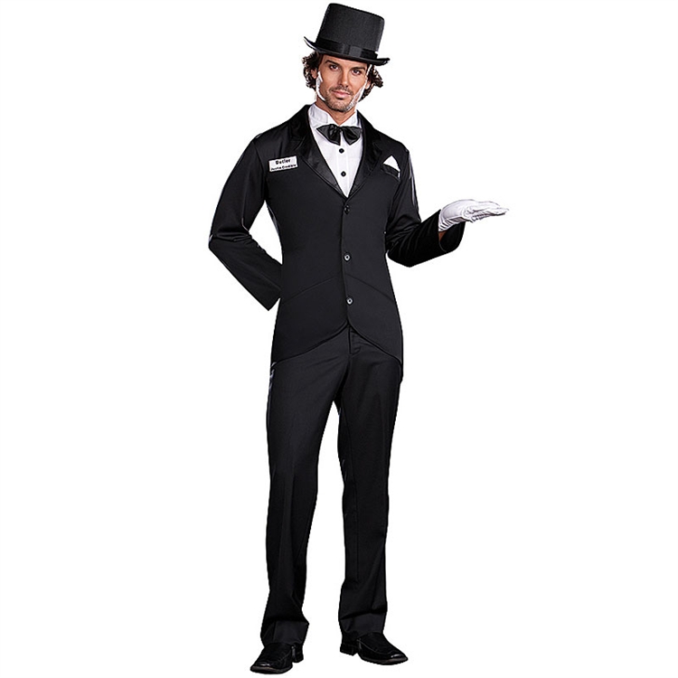 Butler Justin Credible Adult Costume - Click Image to Close