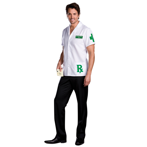 Dr. Herb Smoker Adult Costume - Click Image to Close