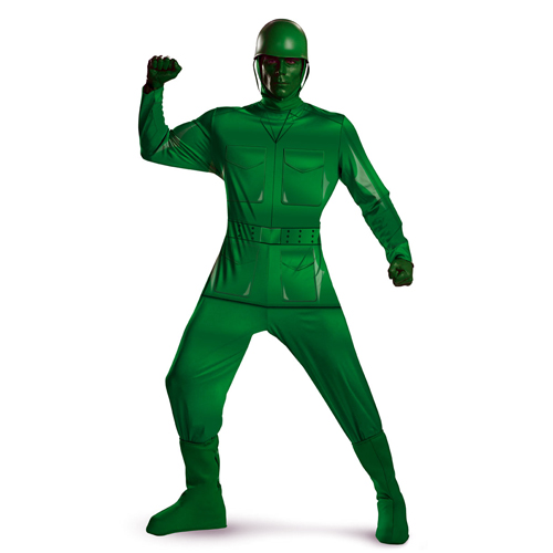 Green Army Man Deluxe Adult Costume