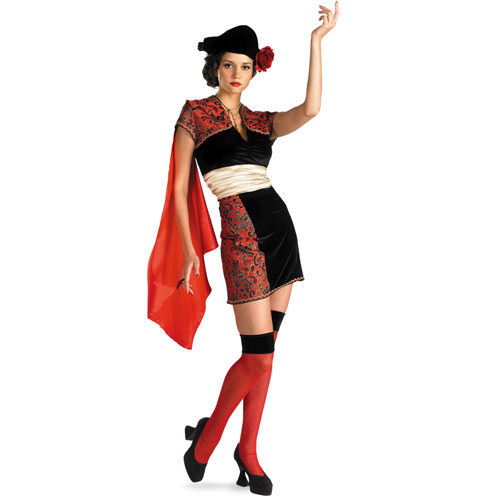 Matadora Bull Fighter Adult Costume - Click Image to Close