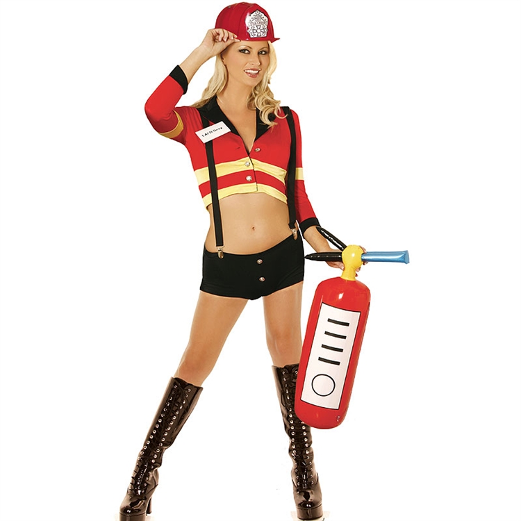 QTFD Sexy Fire Fighter Costume