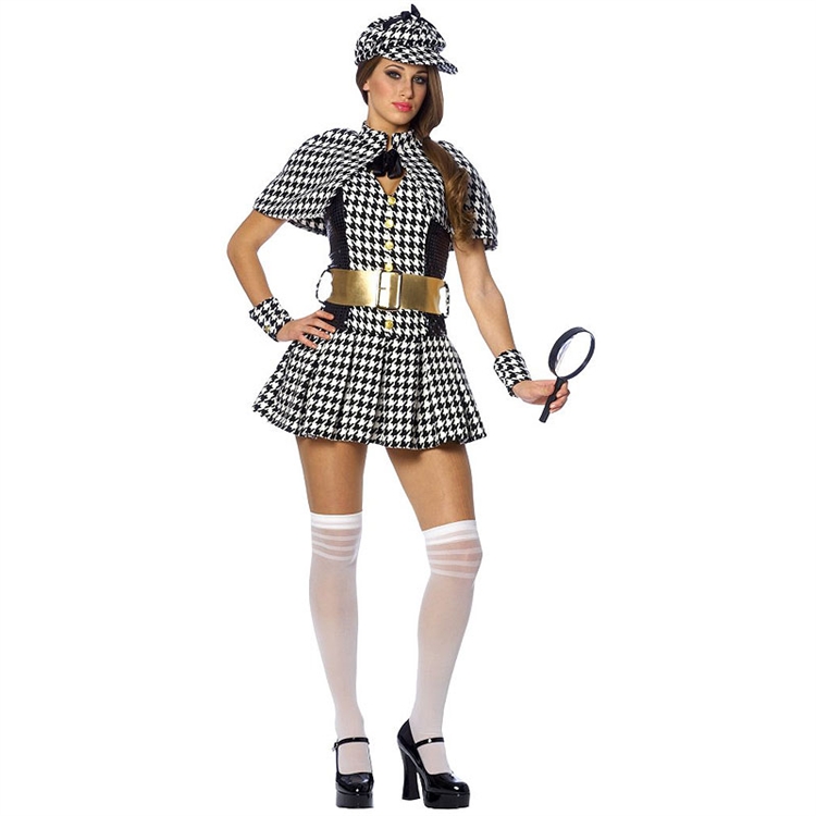 Sexy Detective Adult Costume - Click Image to Close