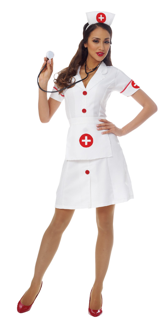 Classic Nurse Adult Costume - Click Image to Close