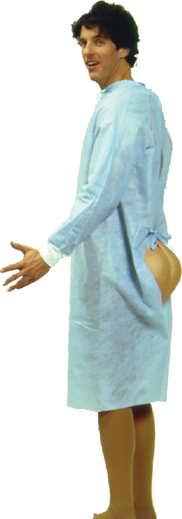 Hind Sight Patient Adult Costume - Click Image to Close