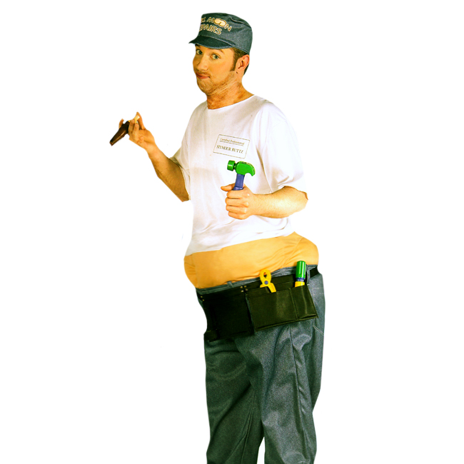 Full Moon Repairman Adult Costume - Click Image to Close