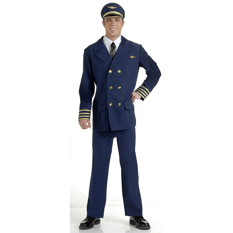 Airline Pilot Adult Costume