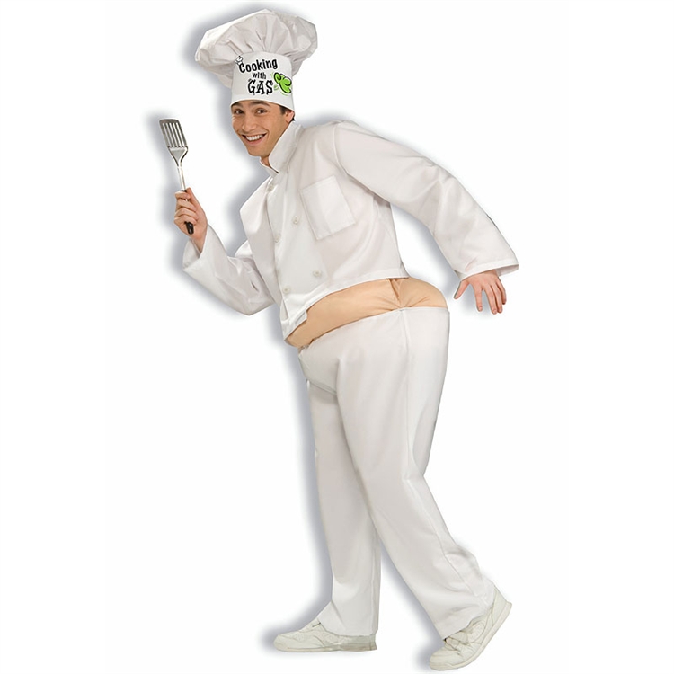 Cooking with Gas Adult Costume - Click Image to Close