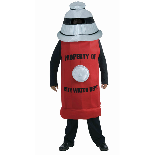 Fire Hydrant Adult Costume - Click Image to Close