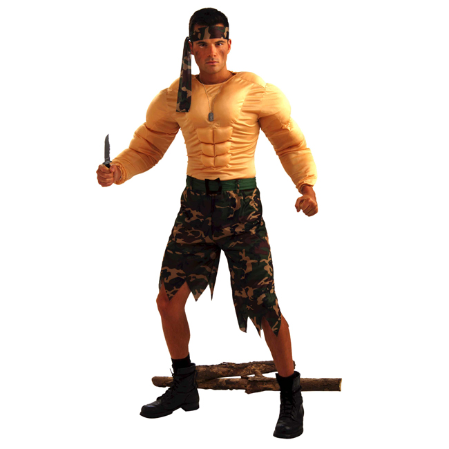 Jungle Commando Adult Costume