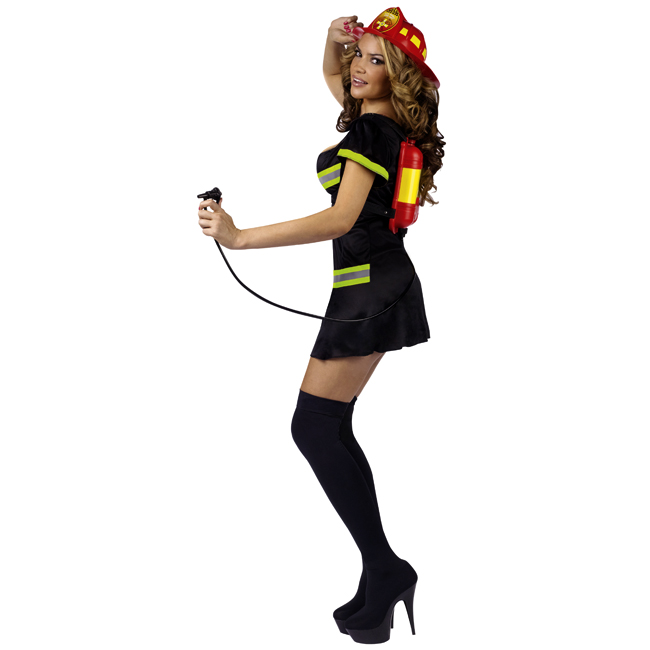 Put Out the Fire! Sexy Firefighter Costume - Click Image to Close