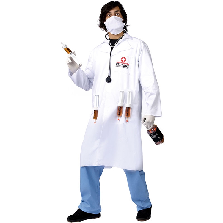 Men's Dr. Shots Adult Costume