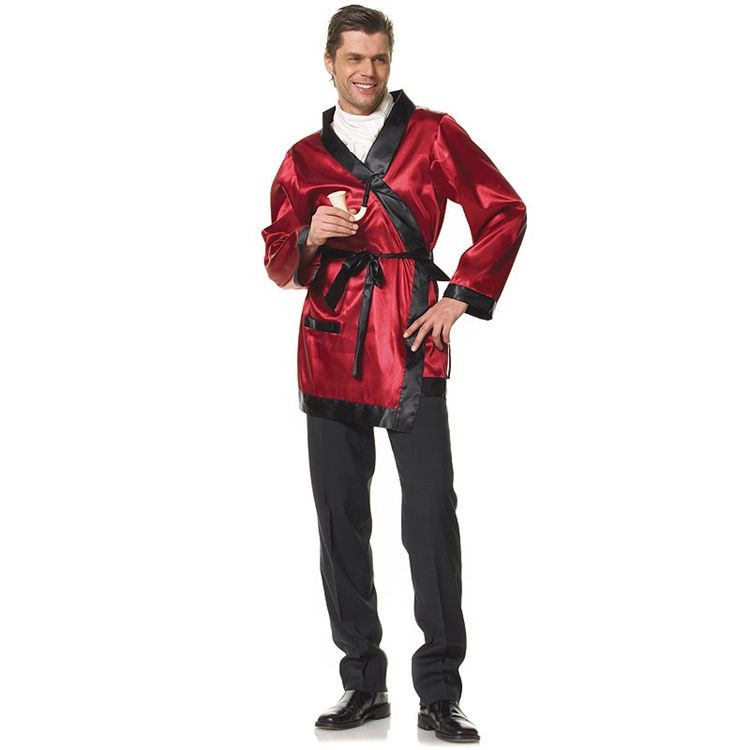 Hugh Hefner Bachelor Adult Costume - Click Image to Close