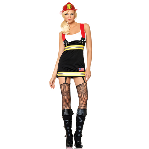 Sexy Backdraft Babe Fire Woman Costume
