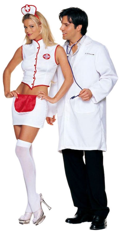 Naughty Nurse Sexy Adult Costume - Click Image to Close