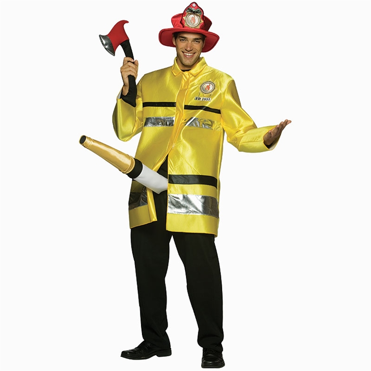 Adult The Fire Extinguisher Costume - Click Image to Close