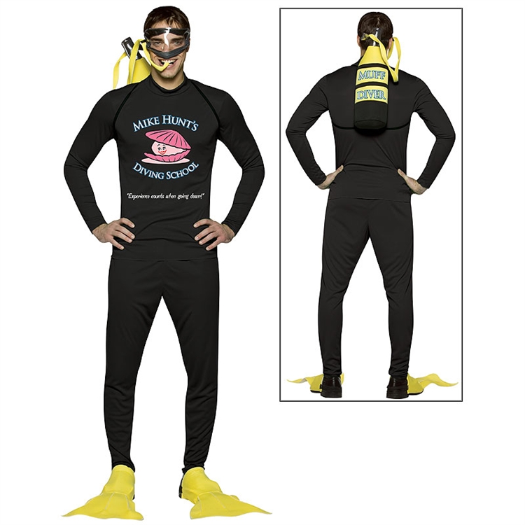 Mike Hunts Diving School Adult Costume - Click Image to Close