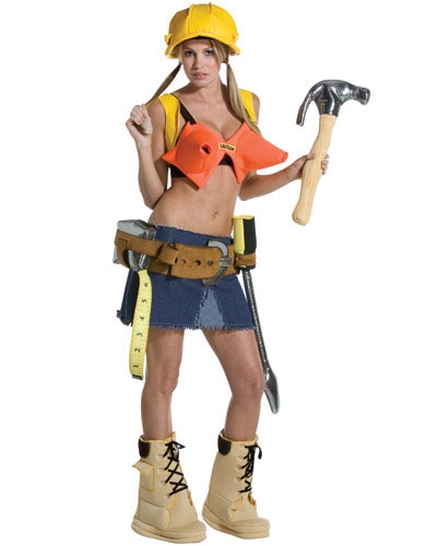 Stud Finder Sexy Construction Worker Costume - Click Image to Close