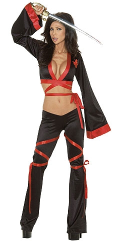 Sexy Samurai Costume - Click Image to Close