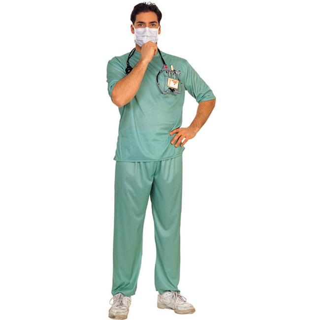 Emergency Room Male Surgeon Costume - Click Image to Close