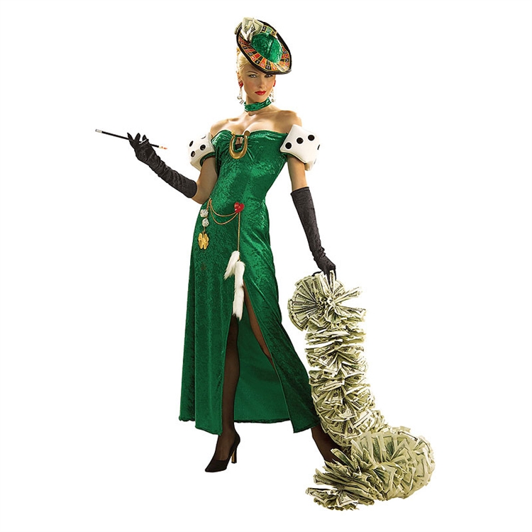 Lady Luck Sexy Adult Costume - Click Image to Close