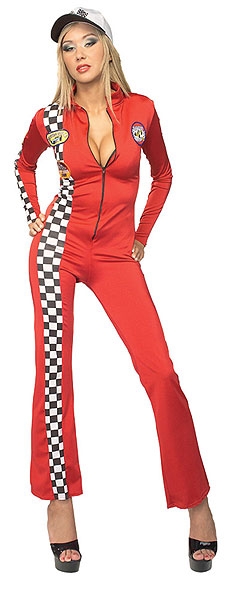 Sexy Race Car Driver Costume - Click Image to Close