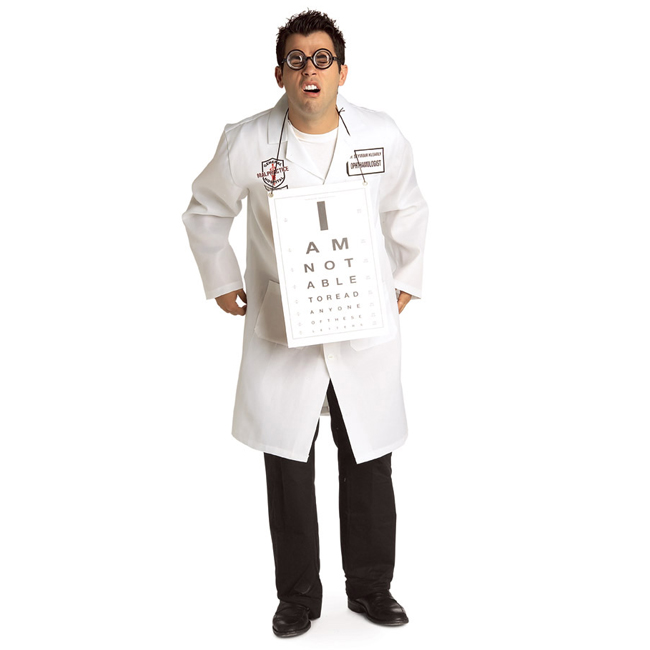 Dr. Seymour Clearly Adult Costume - Click Image to Close